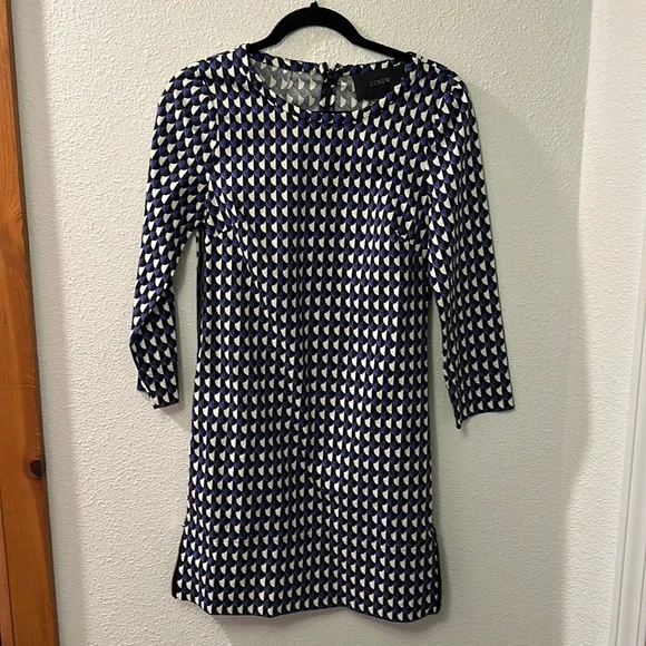 J. Crew | Dresses | Jcrew 97 Cotton And 3 Spandex Dress | Poshmark
